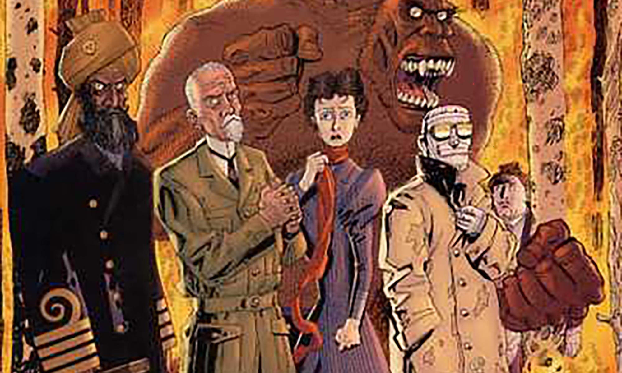 The League of Extraordinary Gentlemen #2 cover excerpt