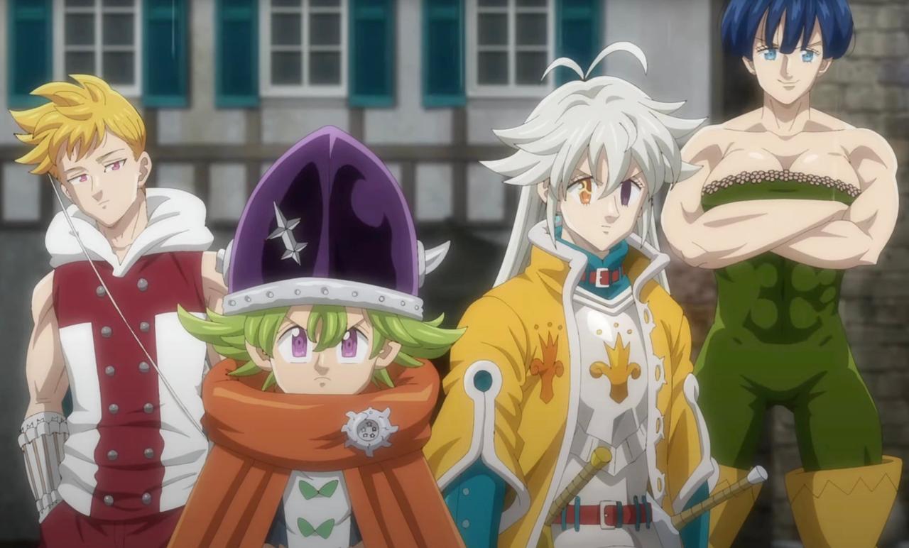 A still from The Seven Deadly Sins: Four Knights of the Apocalypse on Netflix