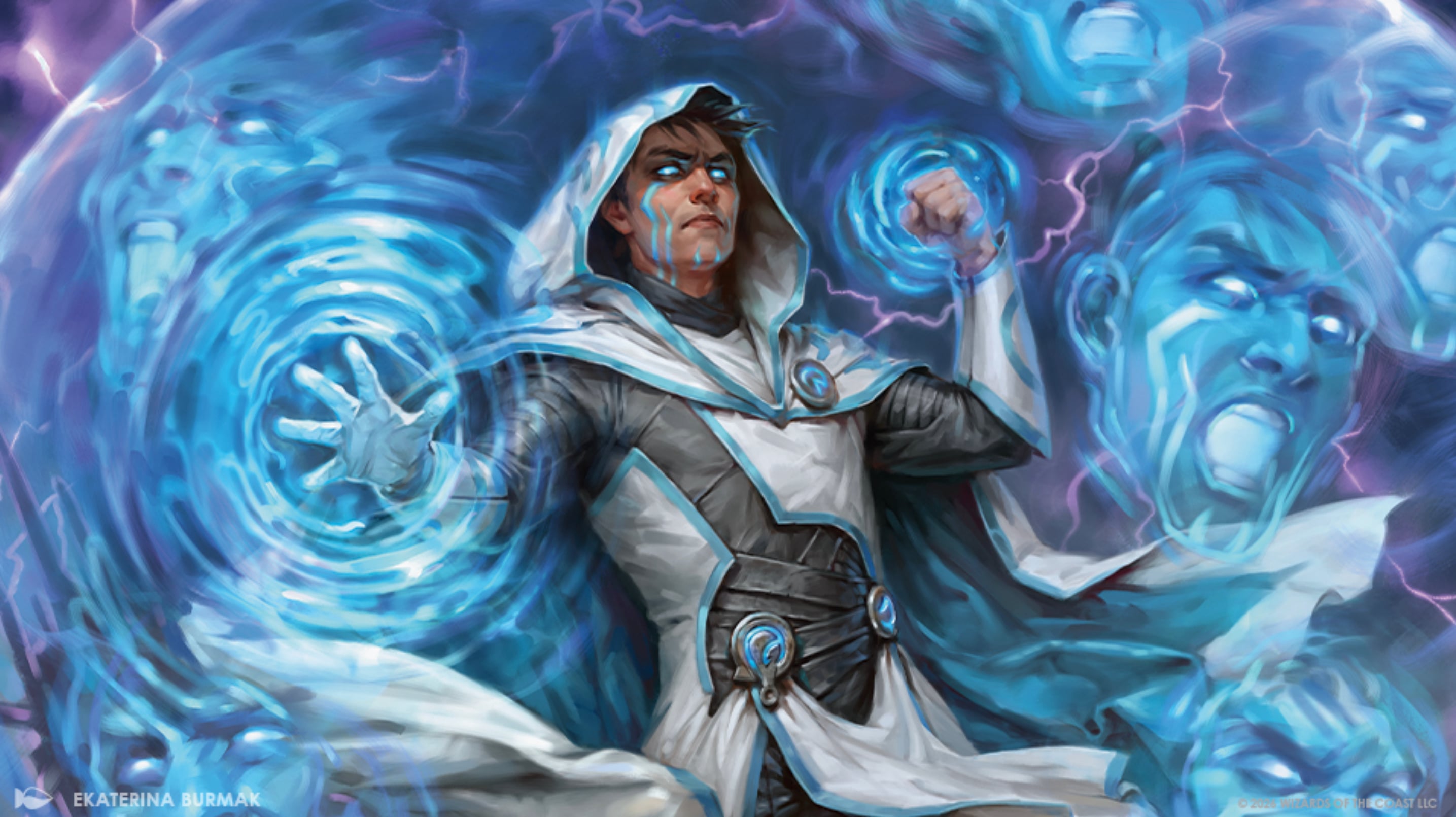 The art for The Theorist, Jace Beleren