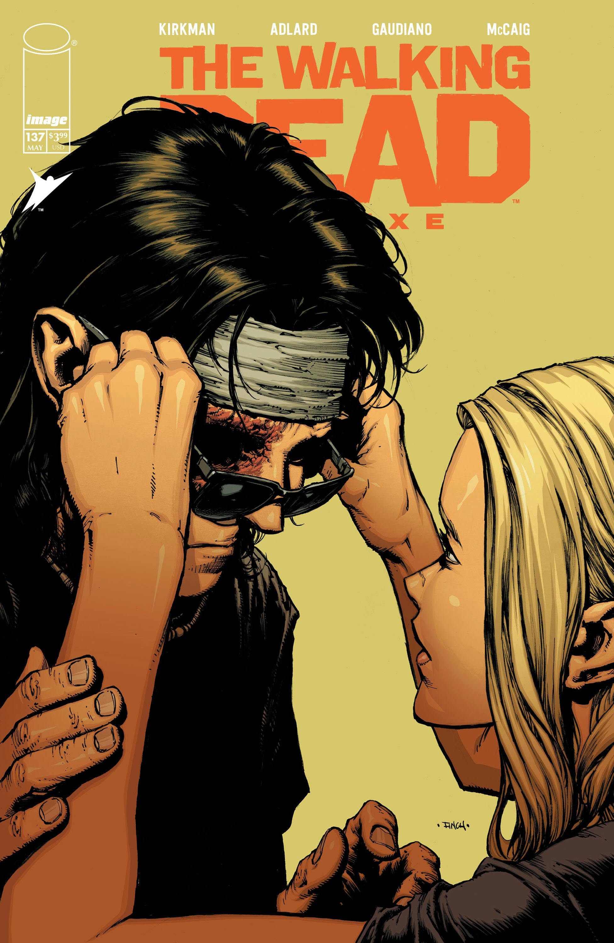 The Walking Dead Deluxe #137 main cover