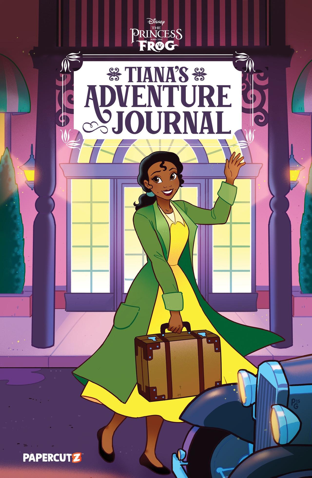 The cover of Tiana's Adventure Journal