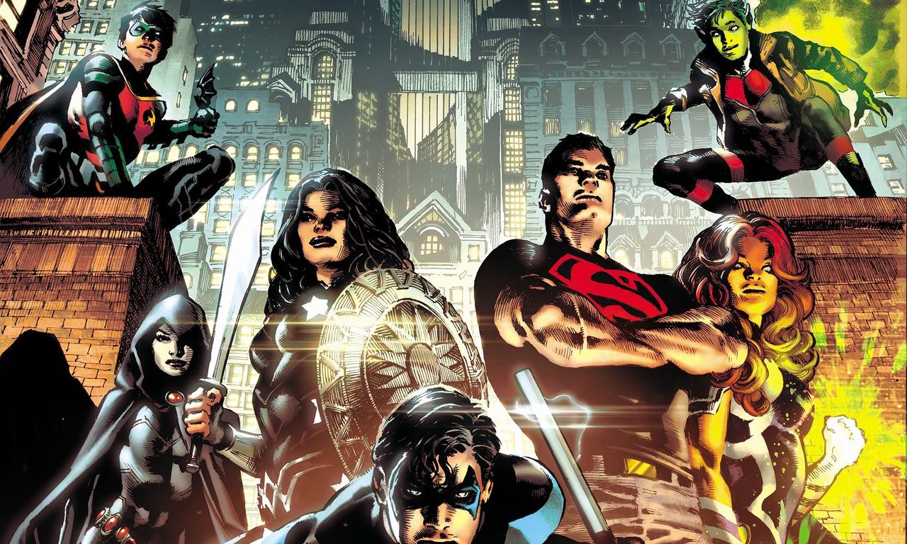 Titans United: Bloodpact #1 cover