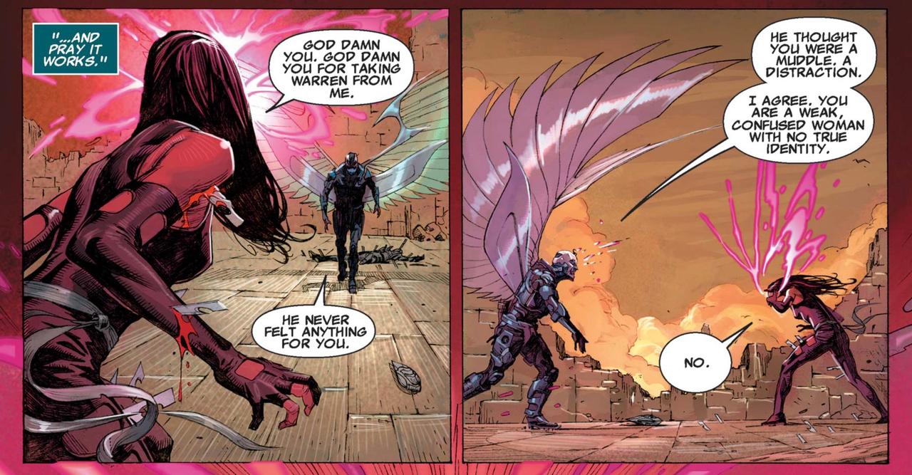 Panels from Uncanny X-Force #18
