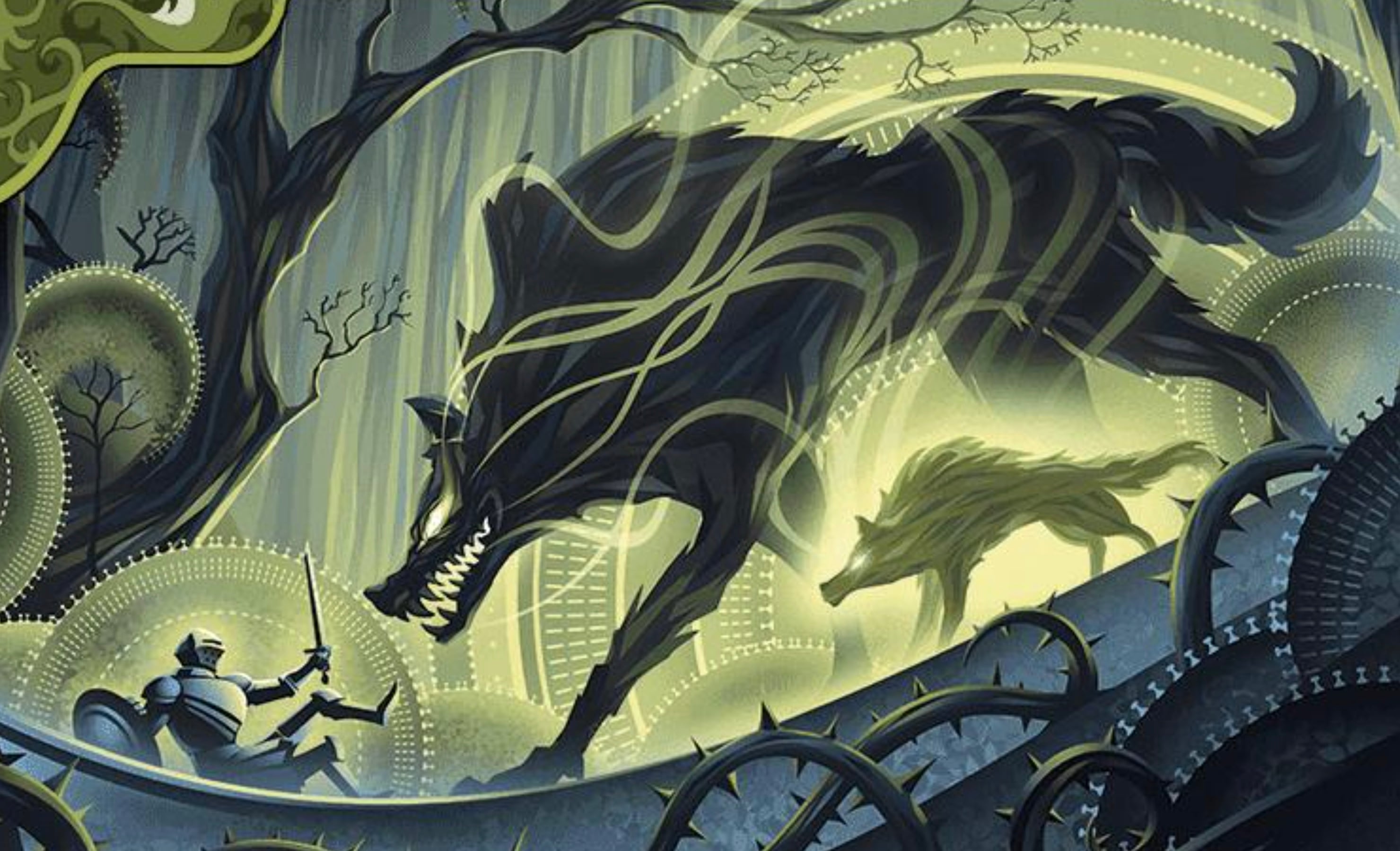 The art for Unnatural Growth from Magic: The Gathering