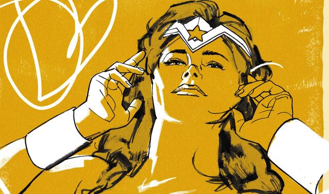 Mitch Gerads' cover for Wonder Woman: Black & Gold 2026 Special #1