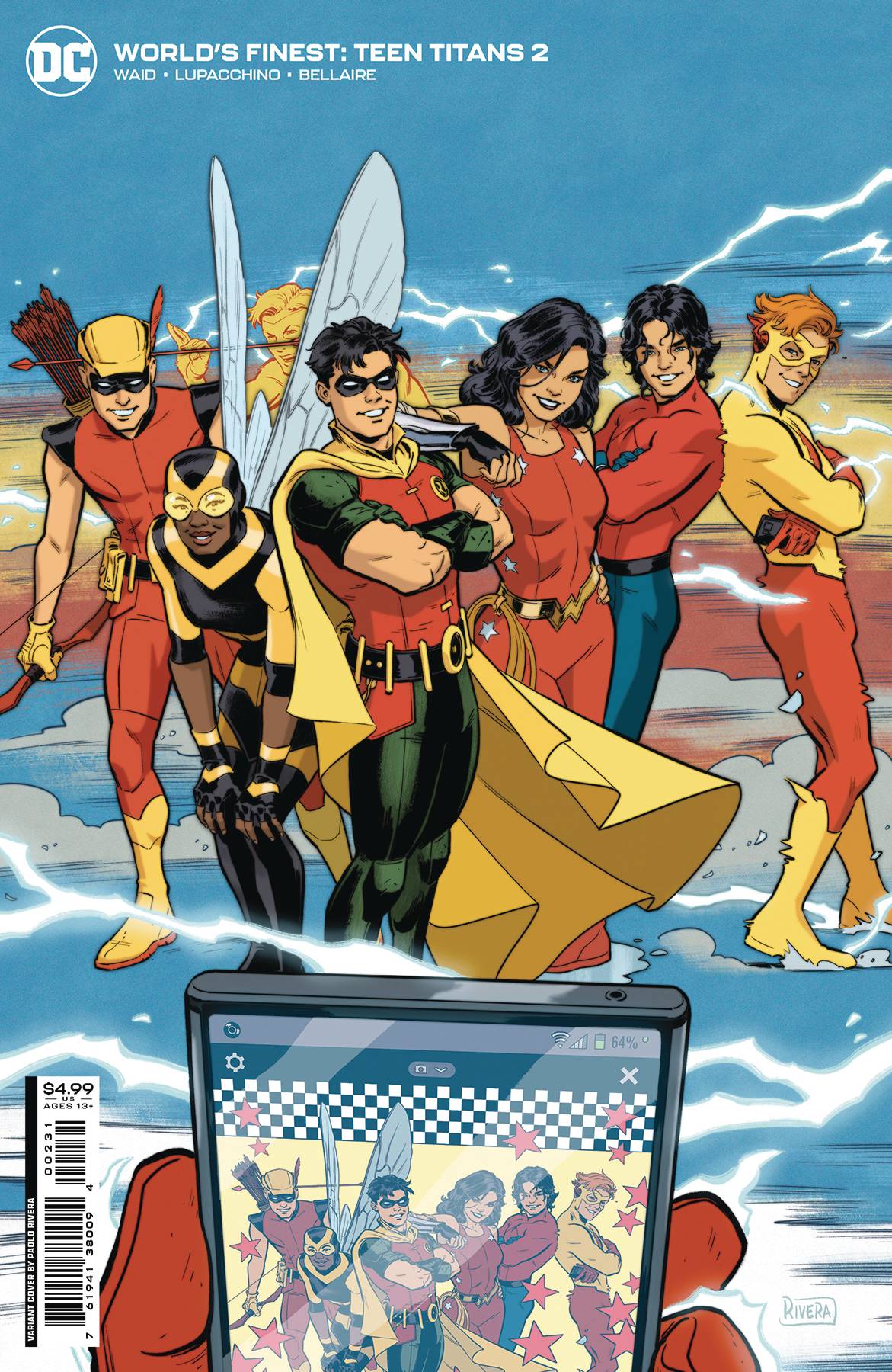 The Teen Titans pose for a photo