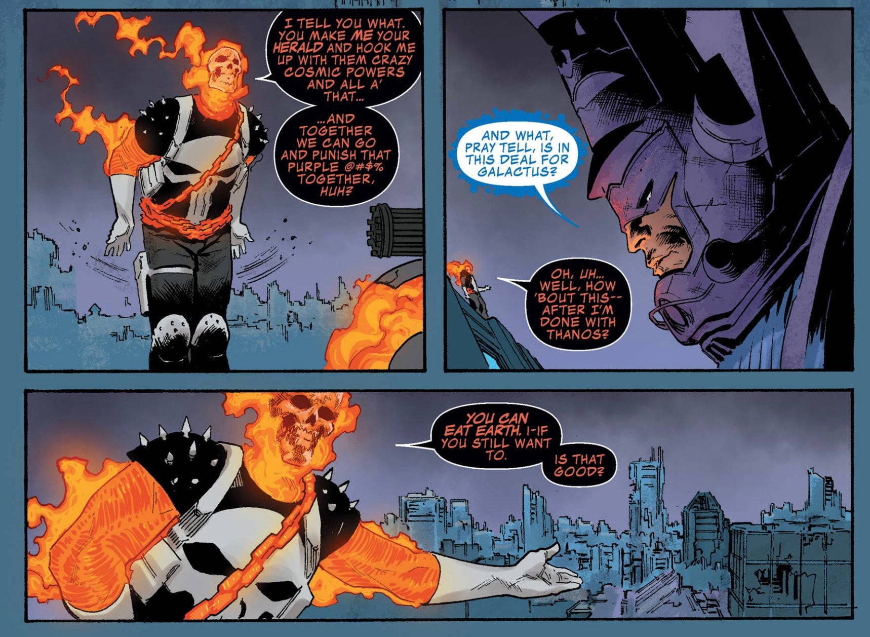 Cosmic Ghost Rider Rivals Who is Cosmic Ghost Rider? Meet the Punisher’s strangest variant | Popverse
