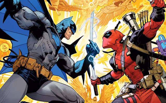 The cover of Batman/Deadpool #1