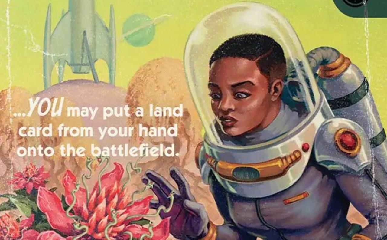 Burgeoning Special Guest card from Magic: The Gathering's Edge of Eternities set