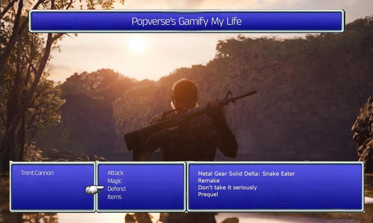 Gamify My Life Metal Gear Solid