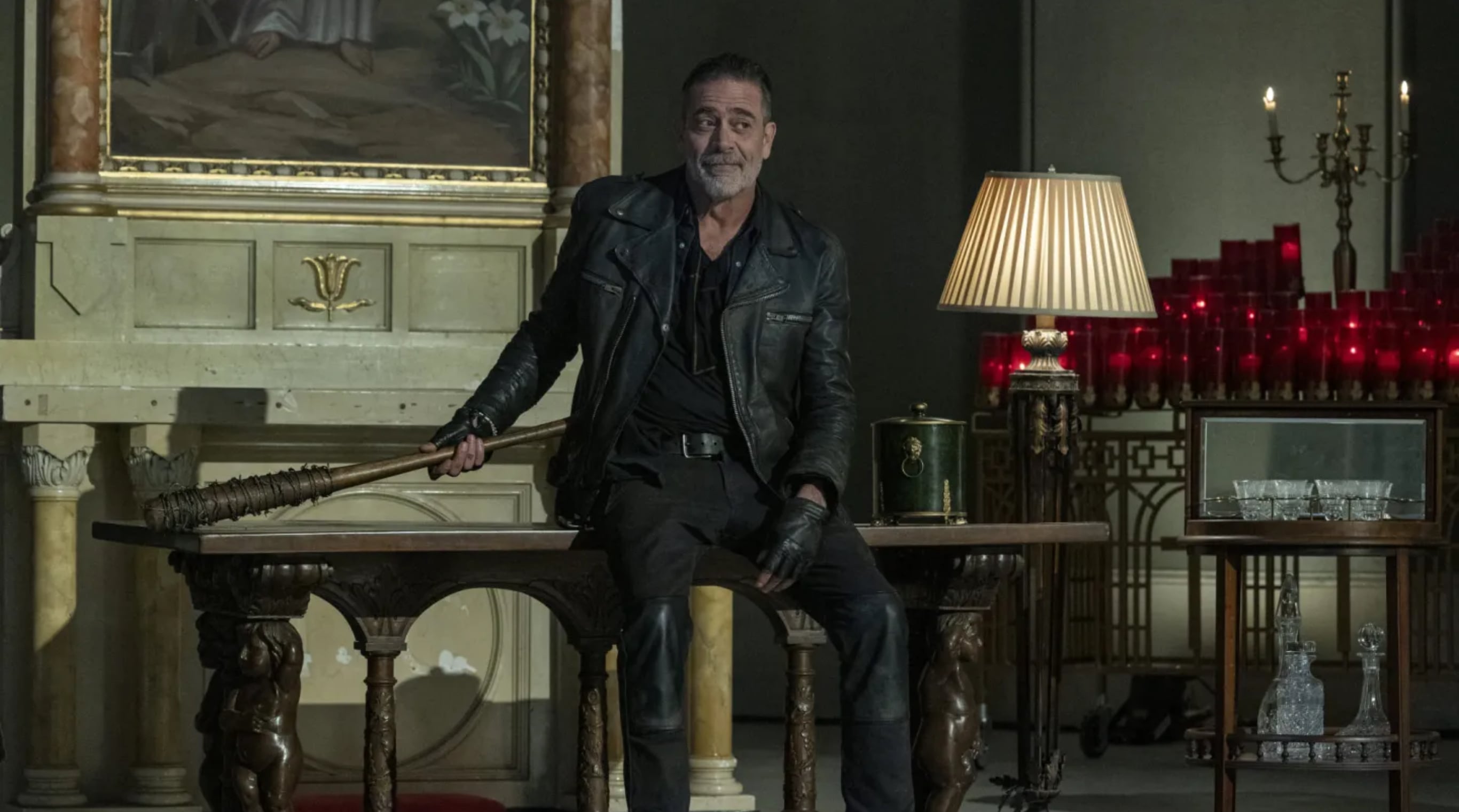 An image of Jeffrey Dean Morgan as Negan in The Walking Dead: Dead City season 2
