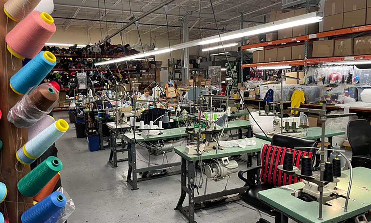 Rubie's factory floor