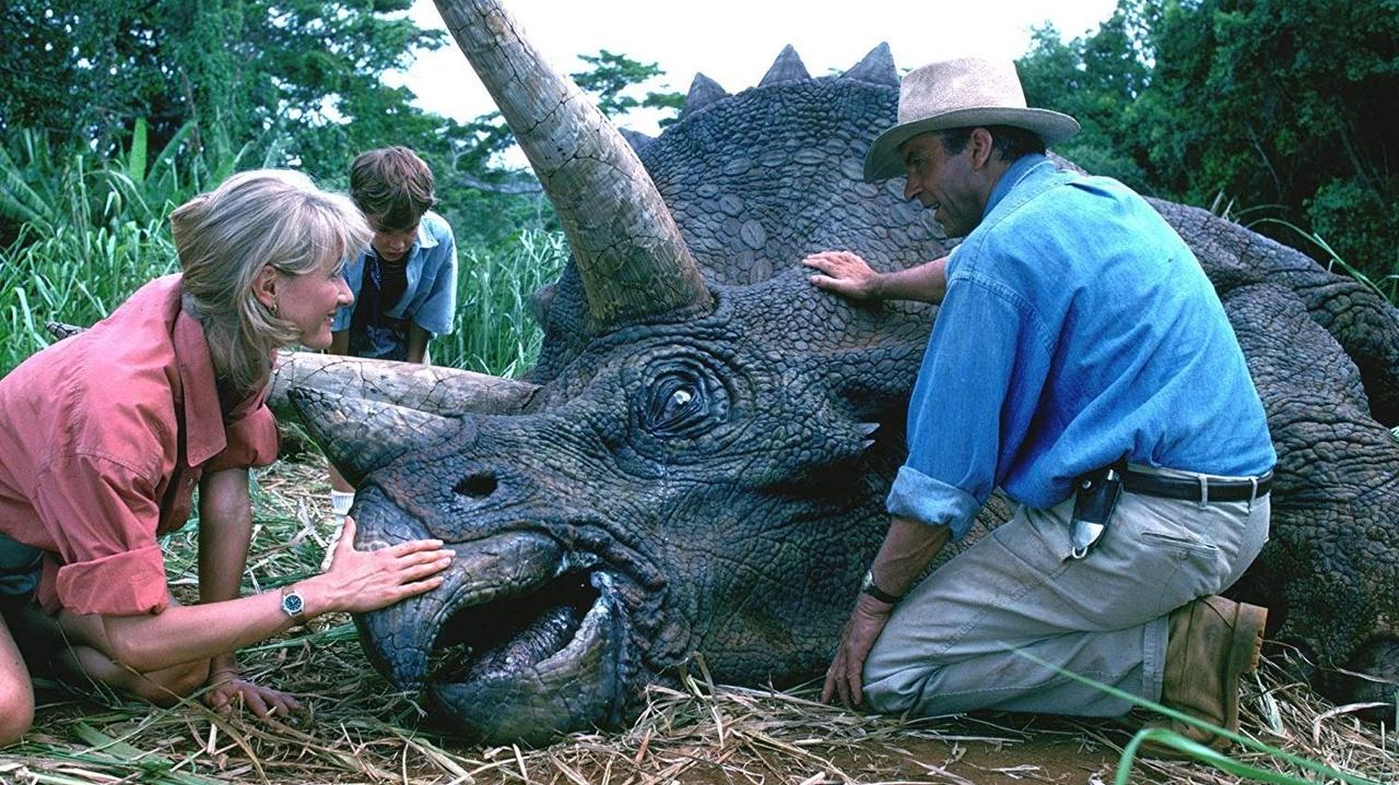 A still from Jurassic Park