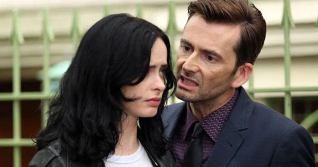 Kilgrave sneering at JEssica Jones