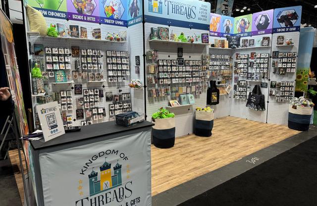 Kingdom Of Threads NYCC 2024 Booth