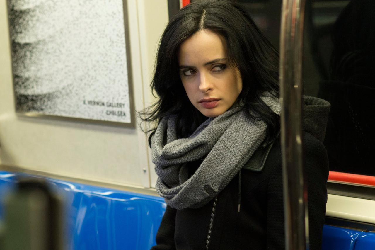 An image of Krysten Ritter on Jessica Jones