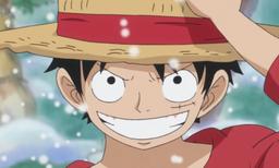 One Piece Monkey D Luffy Smiling
