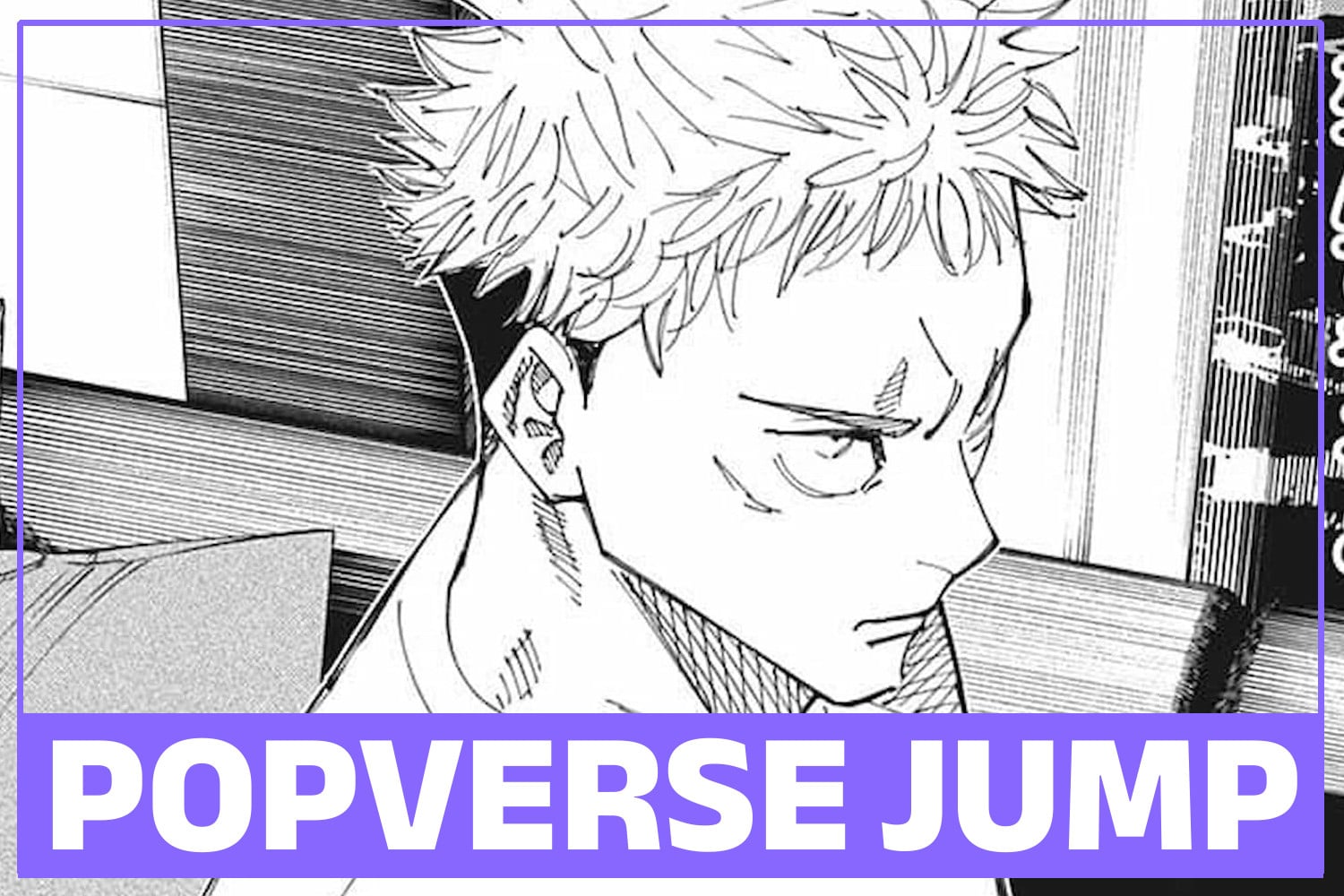 Popverse Jump Header Jujutsu Kaisen Itadori