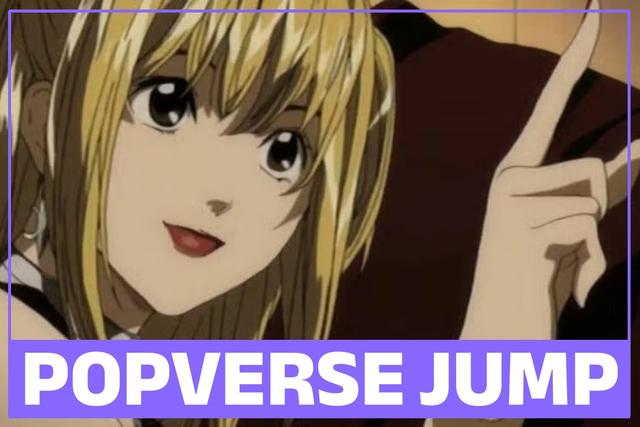 Popverse Jump Header Misa Amane Death Note