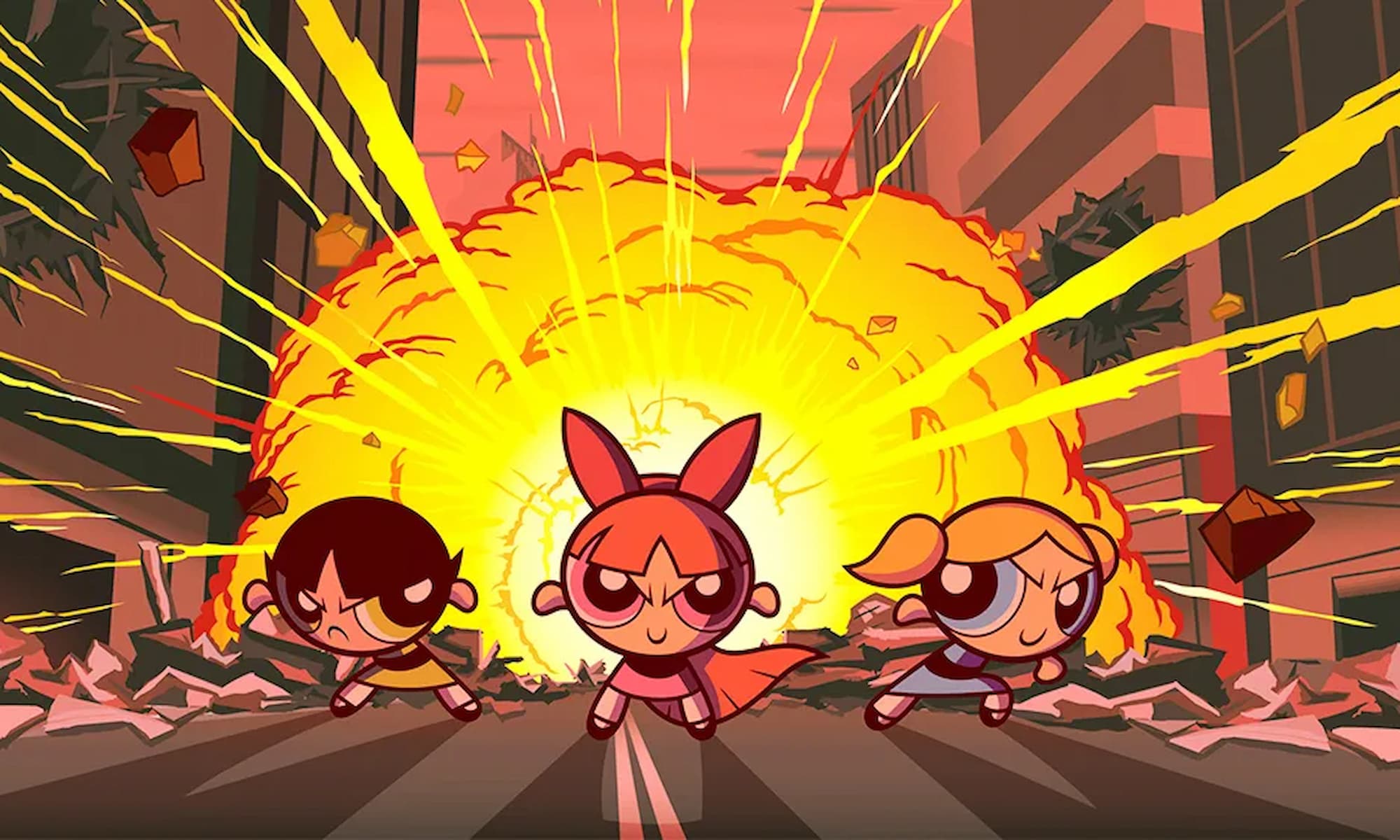 Powerpuff Girls Explosion Screenshot