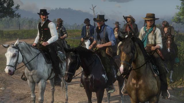 A still from Red Dead Redemption 2