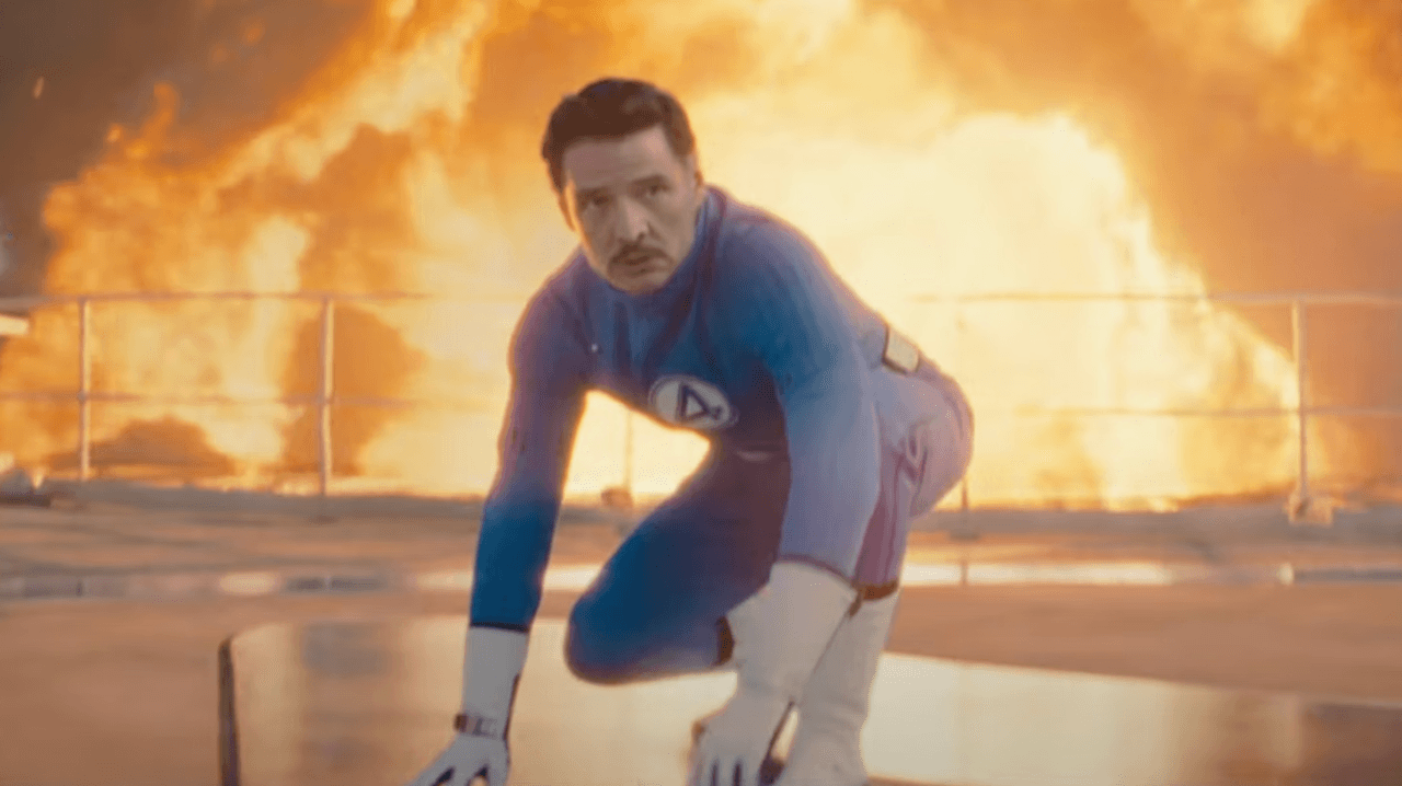 An image of Pedro Pascal as Reed Richards in The Fantastic Four: First Steps