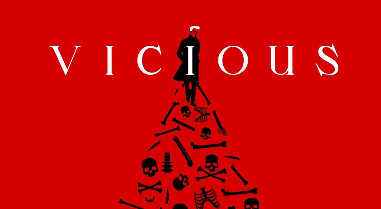 The cover of Vicious by V.E. Schwab