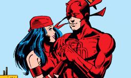 Elektra and Daredevil on the cover of What If...? #35