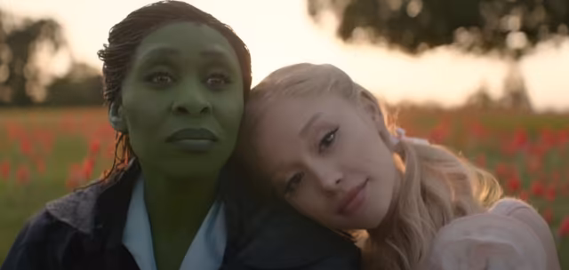A still from the Wicked: For Good trailer